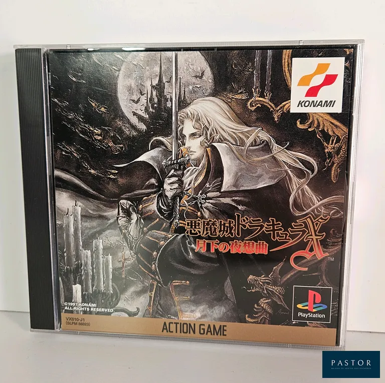 SONY - PS1 - Jeu : Castlevania Symphony of the Night. Version Japonais JAP. TBE. Sortie : 1997