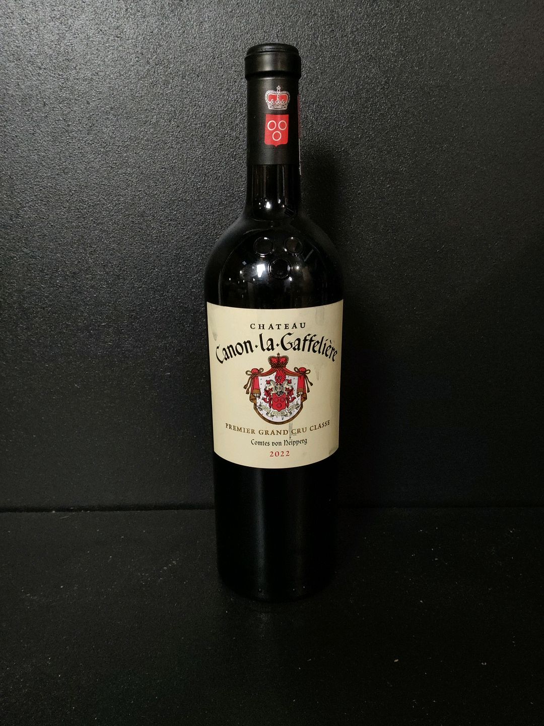 Bouteille de vin rouge Château Canon la Gaffelière St-Émilion 1er Grand Cru Classé 2022