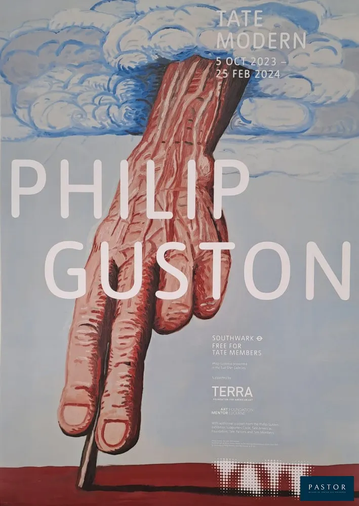 Philip Guston (1913-1980)
Exposition

Affiche
Dimensions : 60 x 42 cm

Très bon état

Information ; Affiche de l'exposition Philip Guston à la Tate Gallery de octobre 2023 a février 2024


Expédition obligatoire, jusqu'à 5 Lithographies dans votre colis pour 14,76€ TTC en France Métropolitaine, et 29,64€ TTC pour l'Europe
