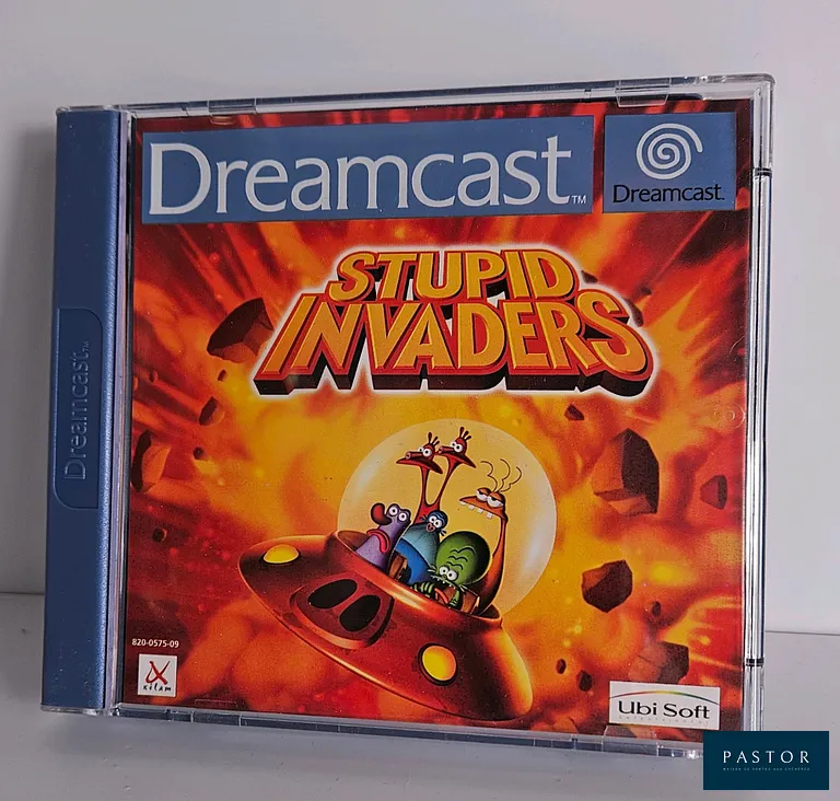SEGA - DREAMCAST. Jeu : Stupid Invaders/ Les Zinzins de l'espace. Complet avec boite, notice et CD. Version FR. Sortie : 2001. Aventure