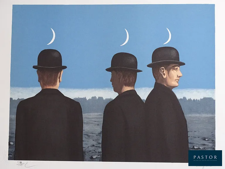 René MAGRITTE (1898-1967) 
Le Chef d'œuvre ou les mystères de l'horizon (grand format)

Lithographie sur papier vélin BFK Rives, 2010 Signé dans la plaque Numérotée sur 275 exemplaires Dimensions : 60 x 45 cm Lithographie contrôlée par la Succession Magritte, authentifiée par le cachet en relief et les initiales signées de l'administrateur de la Succession. En parfait état, la lithographie n'a jamais été encadrée.


Expédition obligatoire, jusqu'à 5 Lithographies dans votre colis pour 14,76€ TTC en France Métropolitaine, et 29,64€ TTC pour l'Europe