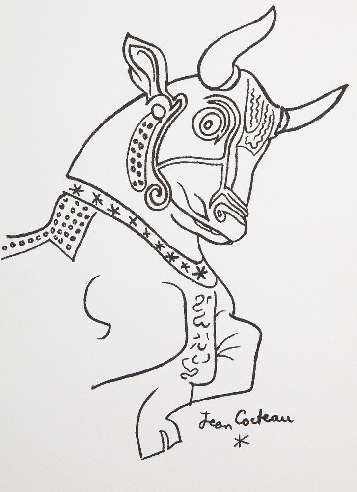 Jean COCTEAU (1889-1963) Taureau Lithographie Signée dans la planche Sur Vélin 28 x 38 cm Excellent état INFORMATION : Créée pour le portfolio Taureaux, éditée en 1965 à 200 exemplaires et imprimée dans les ateliers Mourlot Expédition obligatoire, jusqu&rsquo;à 5 Lithographies dans votre colis pour 14,76€ TTC en France Métropolitaine, et 29,64€ TTC pour l&rsquo;Europe