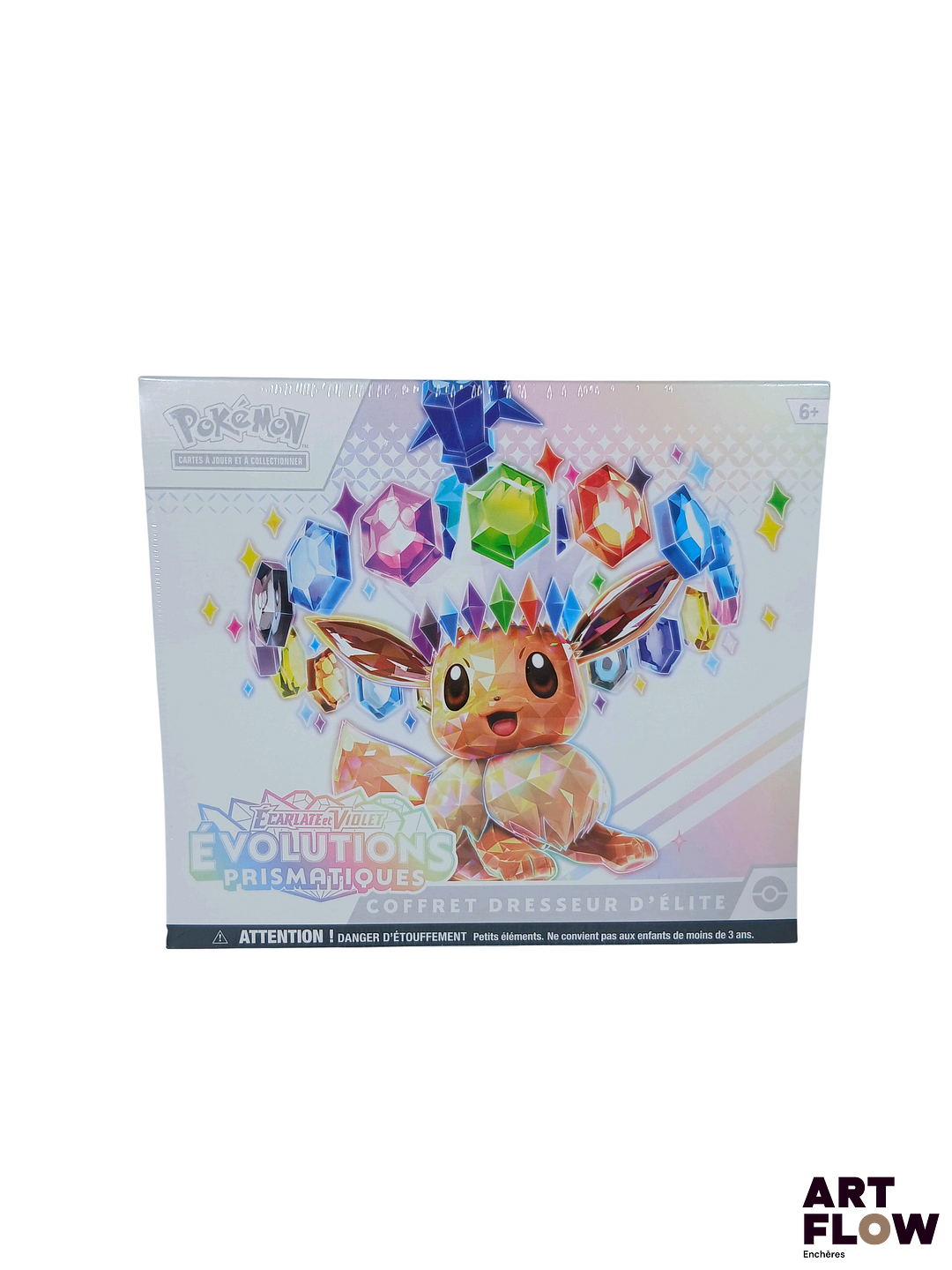 Coffret Pokémon Elite Trainer Box (ETB) Écarlate et Violet 8.5 Évolutions Prismatique Neuf En français