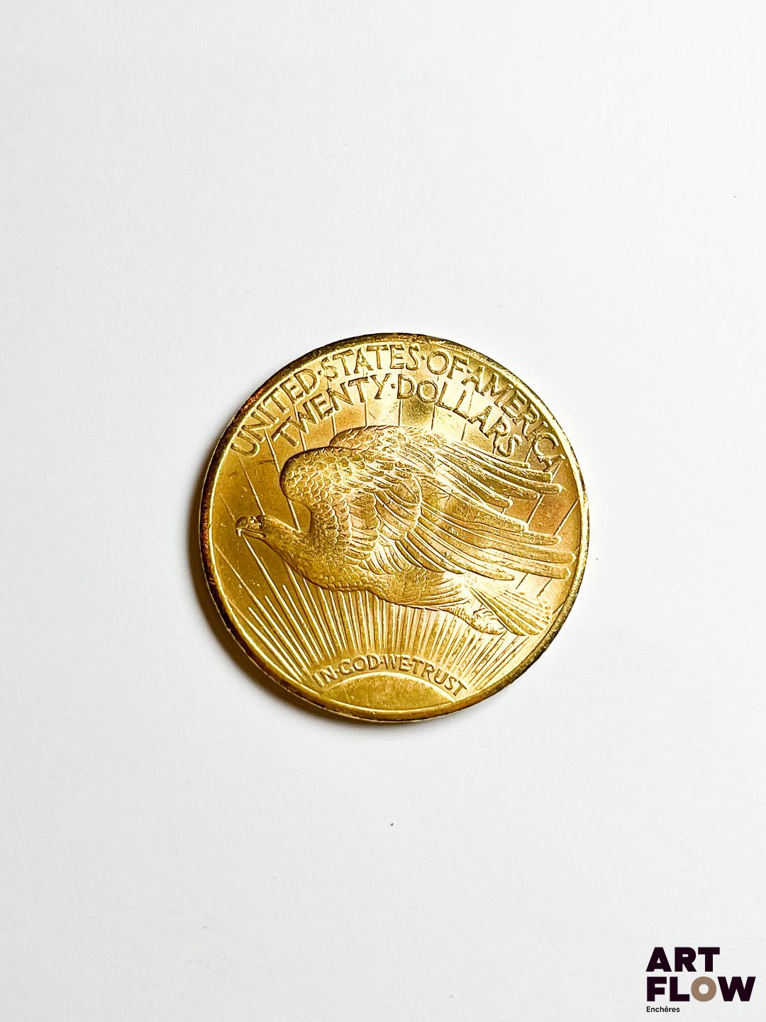 Pièce or de 20 Dollars Liberty 1927