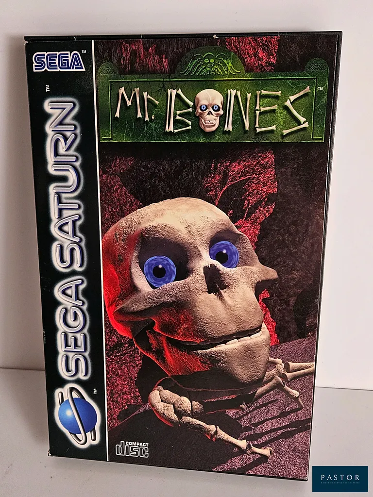 SEGA - SATURN. Jeu : Mr Bones. Complet avec boite, notice, CD. Version PAL EUR. TBE. Rare. Sortie : 1995