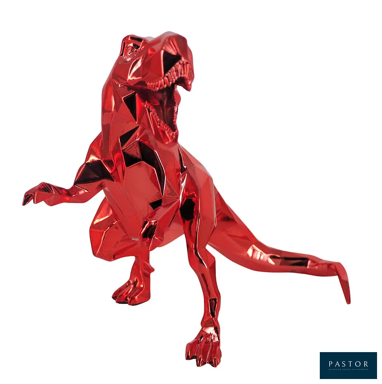 Richard ORLINSKI (1966)
T-Rex (Red Edition)

Sculpture originale en résine
Couleur Rouge brillant
Dimensions : 18 x 10 x 4 cm
Présentée dans sa boite écrin avec son certificat

Excellent état


Expédition obligatoire, jusqu'à 5 Lithographies dans votre colis pour 14,76€ TTC en France Métropolitaine, et 29,64€ TTC pour l'Europe