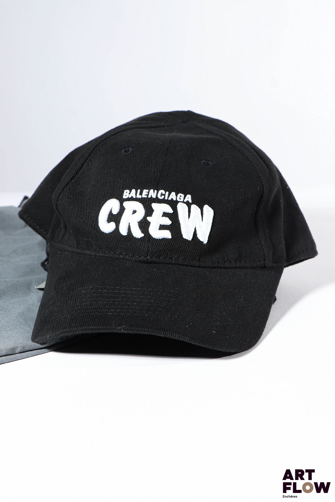 BALENCIAGA Crew Casquette en coton Taille L État neuf avec étiquette et pochon d'origine