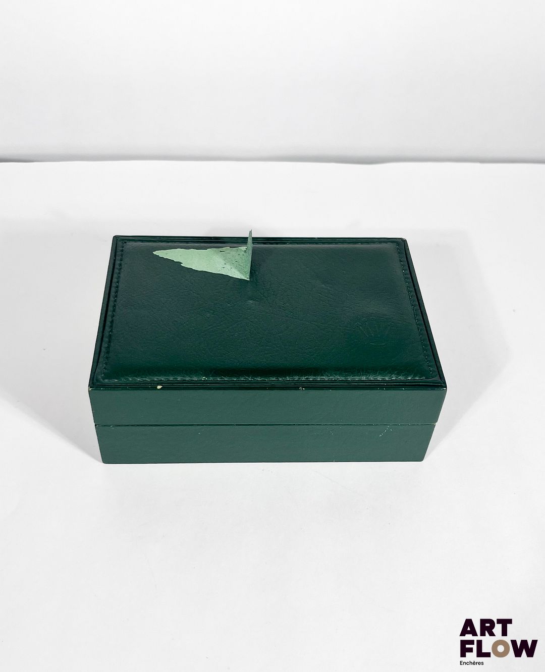 ROLEX Boîte numérotée 68.00.01 5 x 14 x 10 cm env. En l'état (usures, manques, traces et taches)