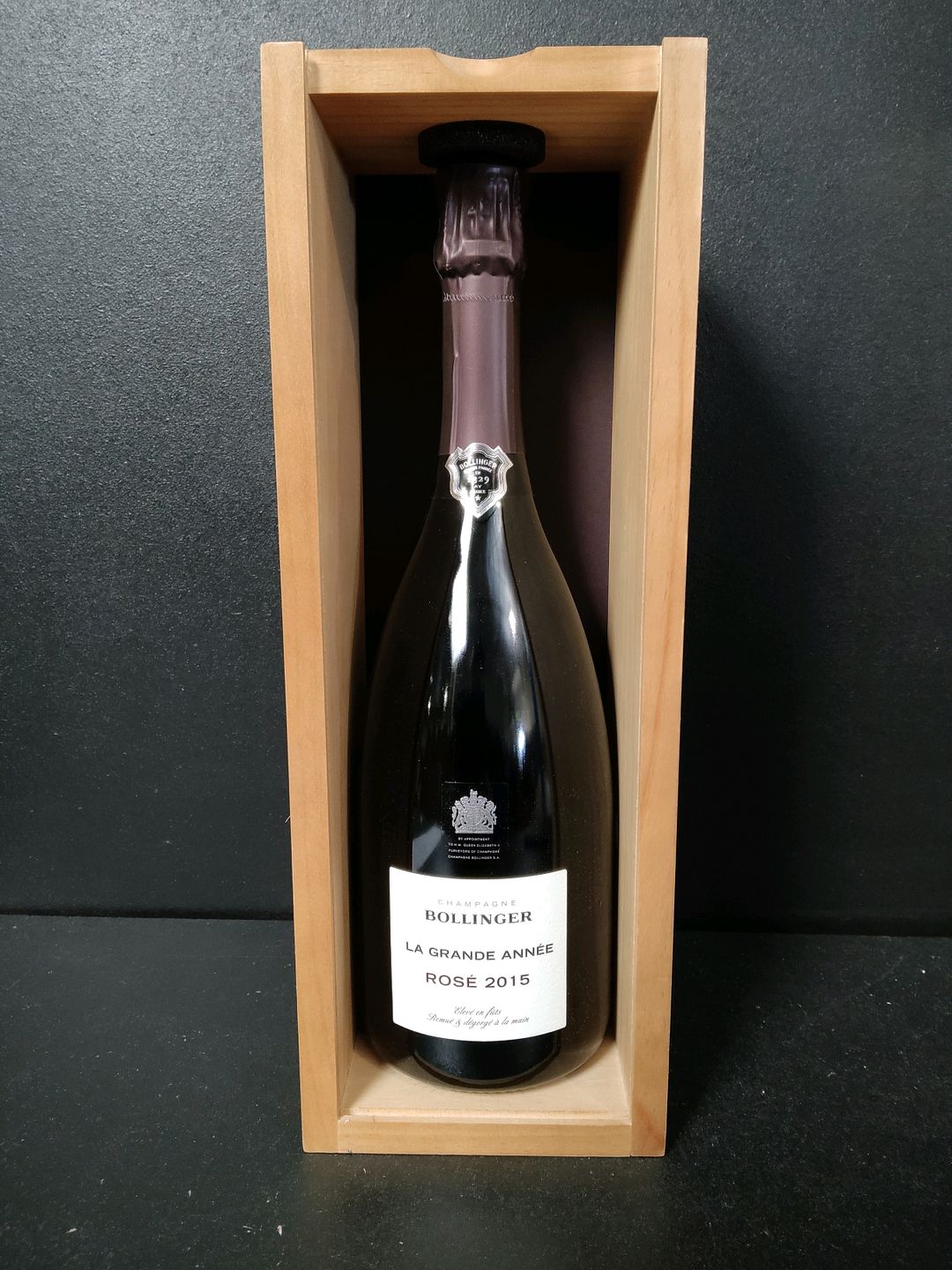 Champagne rosé BOLLINGER 2015