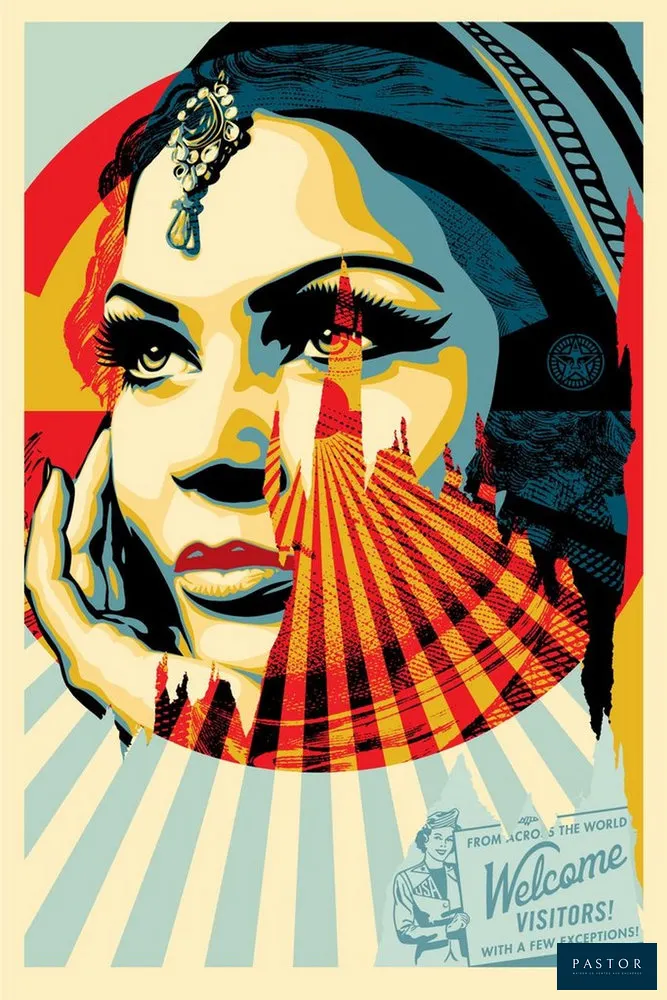 Shepard Fairey (Obey)
Target Exceptions

Lithographie Offset
Papier Speckletone crème épais
Signée et datée au crayon par l'artiste
Édition ouverte (non numérotée)
Dimensions : 91 x 61 cm


Expédition obligatoire, jusqu'à 5 Lithographies dans votre colis pour 14,76€ TTC en France Métropolitaine, et 29,64€ TTC pour l'Europe