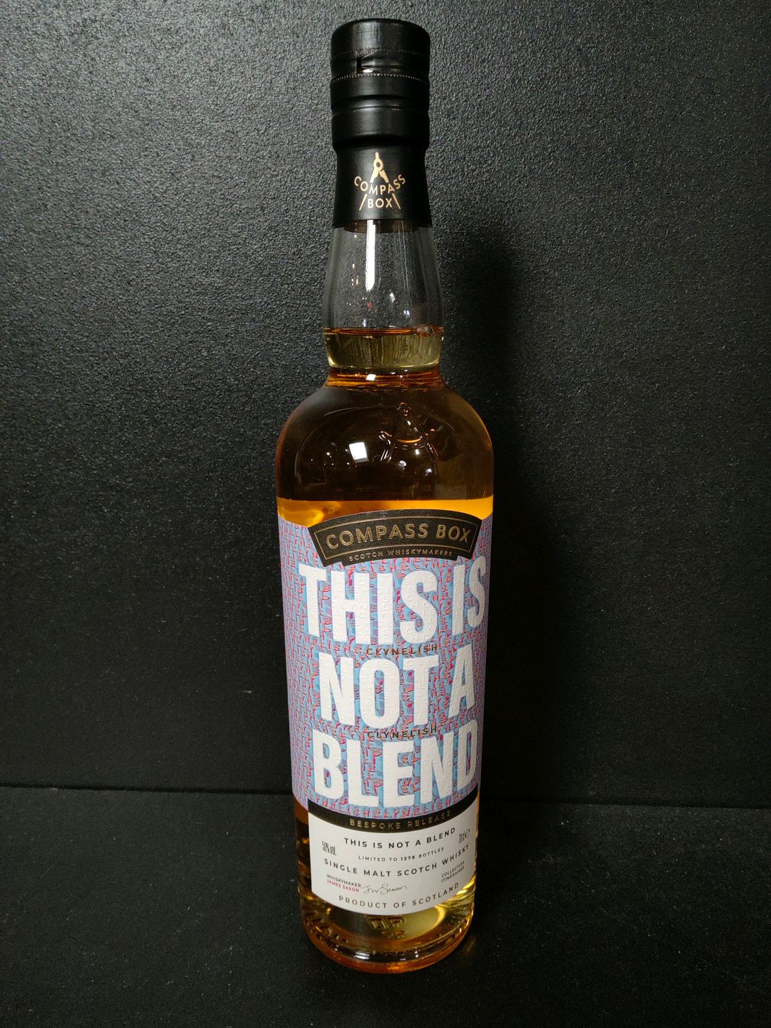 Bouteille de whisky Compass Box This is not a Blend