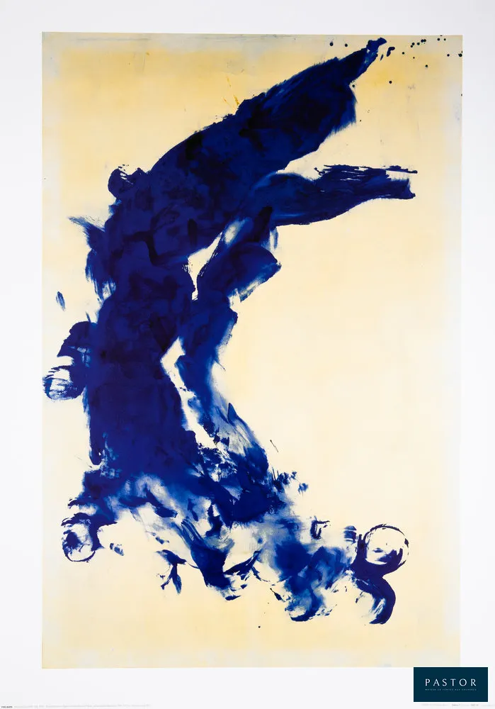 Yves KLEIN (1928-1962) (d'après)
Anthropométrie (ANT 130)

Affiche originale en couleurs d'une peinture exposée au Musée Ludwig Köln (Cologne)
Sur Vélin 60 x 85 cm
Edition autorisée par la succession Klein

Excellent état


Expédition obligatoire, jusqu'à 5 Lithographies dans votre colis pour 14,76€ TTC en France Métropolitaine, et 29,64€ TTC pour l'Europe
