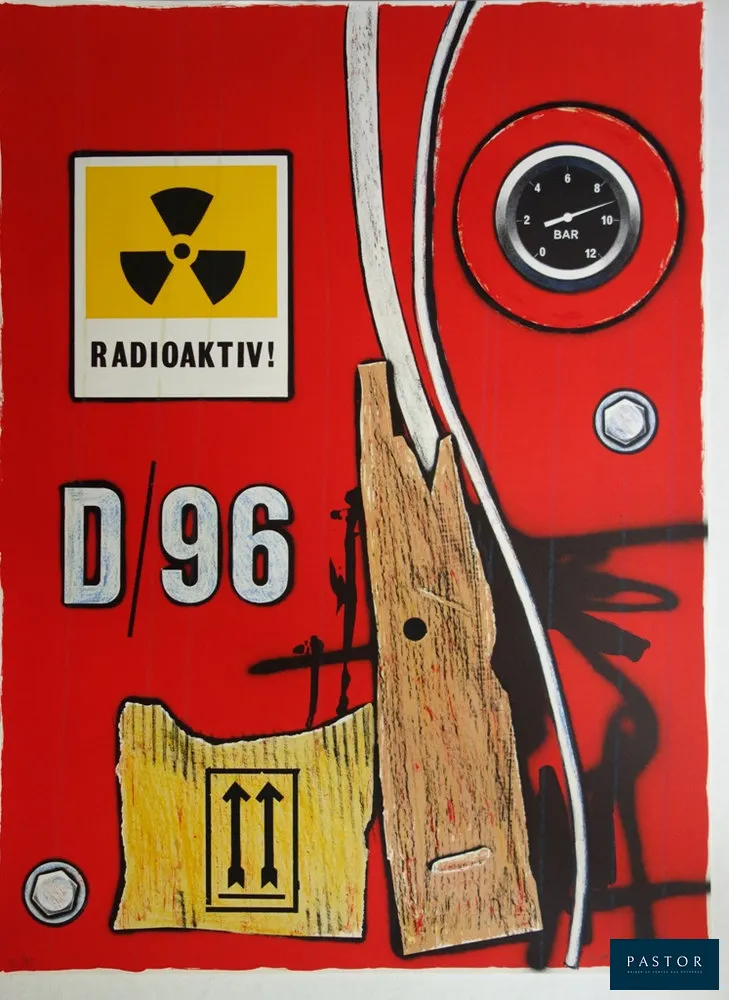Peter KLASEN (1935)
Restricted Area

Lithographie originale en couleurs
Signée au crayon
Edition limitée à 60 exemplaires (le numéro photographié est fourni à titre d'exemple)
Sur Vélin d'Arches 56 x 76 cm

Excellent état


Expédition obligatoire, jusqu'à 5 Lithographies dans votre colis pour 14,76€ TTC en France Métropolitaine, et 29,64€ TTC pour l'Europe