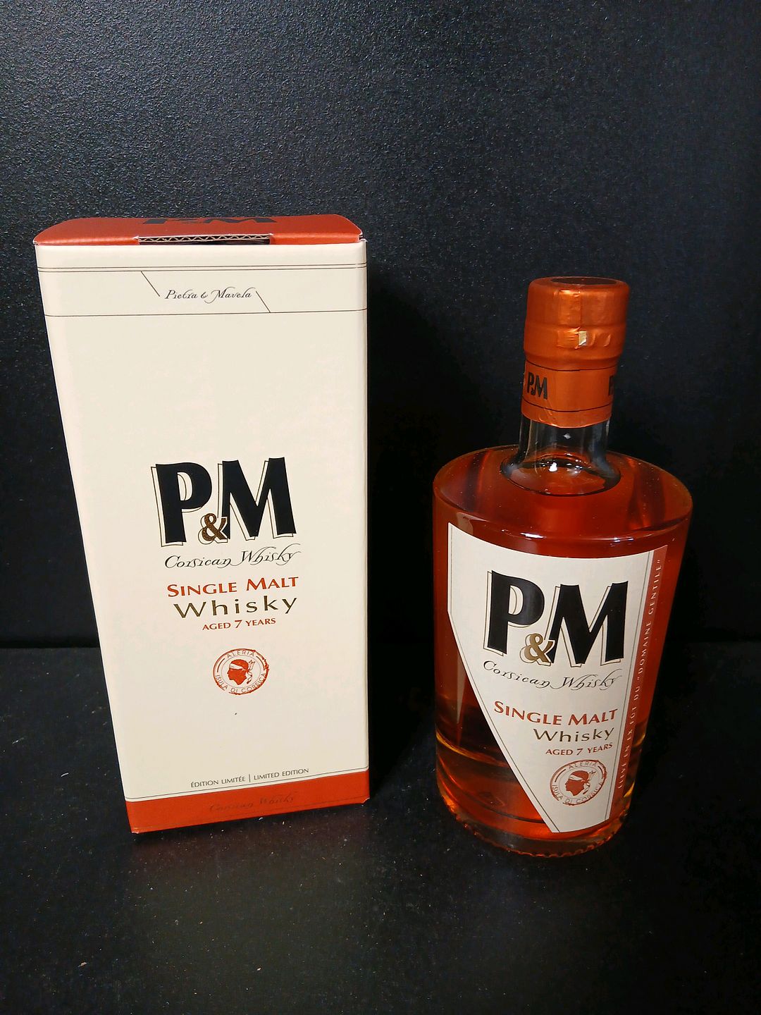 Whisky Corse P&M 7 ans d’âge
