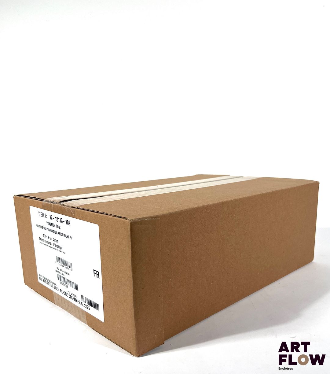 POKEMON Case Pokémon de 6 pokeballs Q4 2024 - 2025 Case sortie d'usine complète.