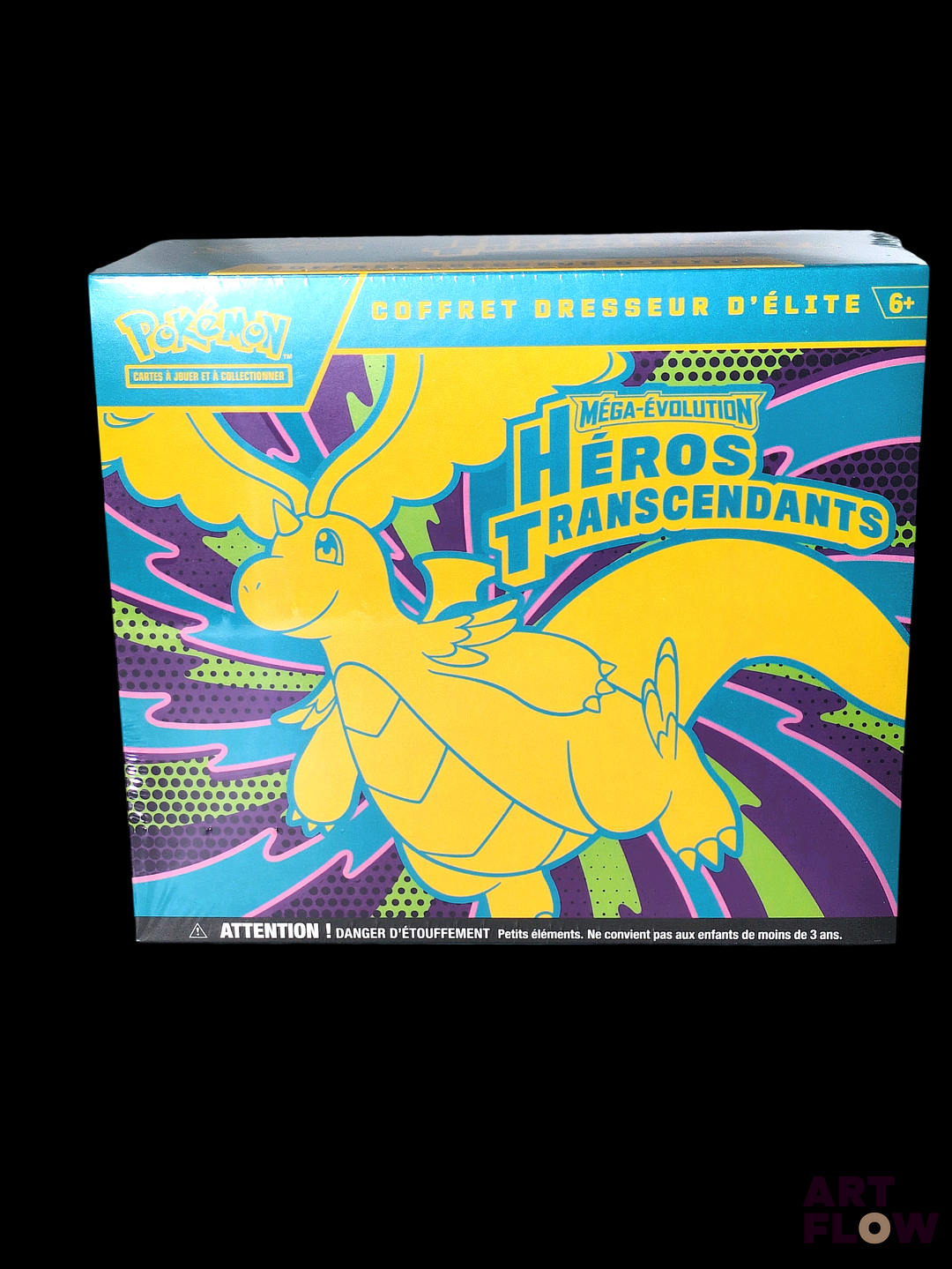Coffret Pokemon Elite Trainer Box (ETB) Série du bloc Méga-Évolution : Héros transcendants (ME2.5) Scellé Neuf En français