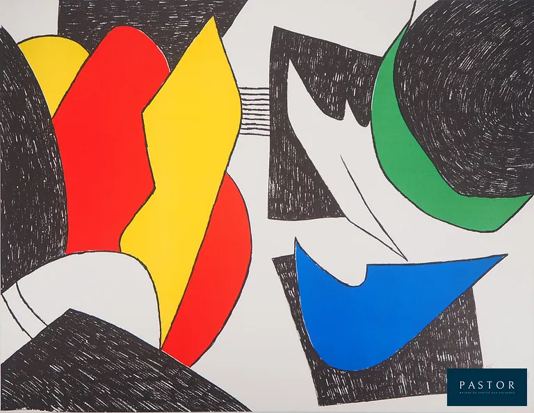 Joan GARDY-ARTIGAS (1938)
Le commencement

Lithographie originale en couleurs
Signée au crayon
Justifiée Hors commerce (HC)
Sur Vélin 76 x 59 cm

Excellent état


Expédition obligatoire, jusqu'à 5 Lithographies dans votre colis pour 14,76€ TTC en France Métropolitaine, et 29,64€ TTC pour l'Europe