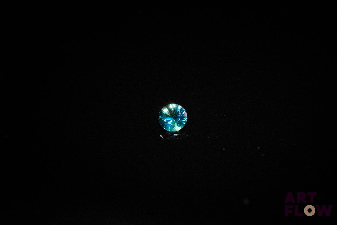 Saphir rond. 0.18 ct. 3.0mm