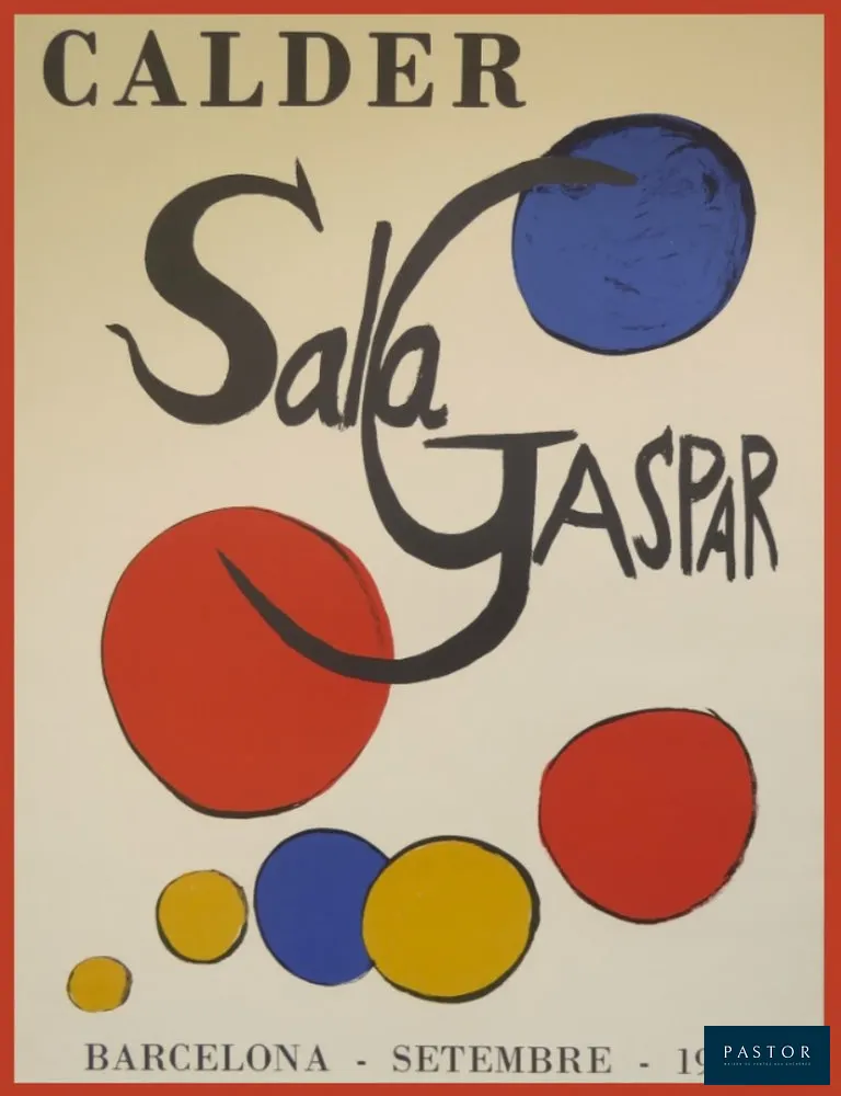 Alexander Calder (1898-1976)
Affiche originale d'exposition - Sala Gaspar - 1973
Barcelona

Dimension : 75 x 57 cm
très bon état


Expédition obligatoire, jusqu'à 5 Lithographies dans votre colis pour 14,76€ TTC en France Métropolitaine, et 29,64€ TTC pour l'Europe