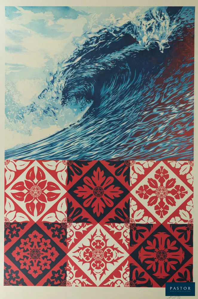 Shepard FAIREY dit OBEY GIANT (1970)
Wave Distress

Lithographie originale en couleurs
Signée et datée au crayon
Sur Vélin 61 x 91 cm

Excellent état


Expédition obligatoire, jusqu'à 5 Lithographies dans votre colis pour 14,76€ TTC en France Métropolitaine, et 29,64€ TTC pour l'Europe