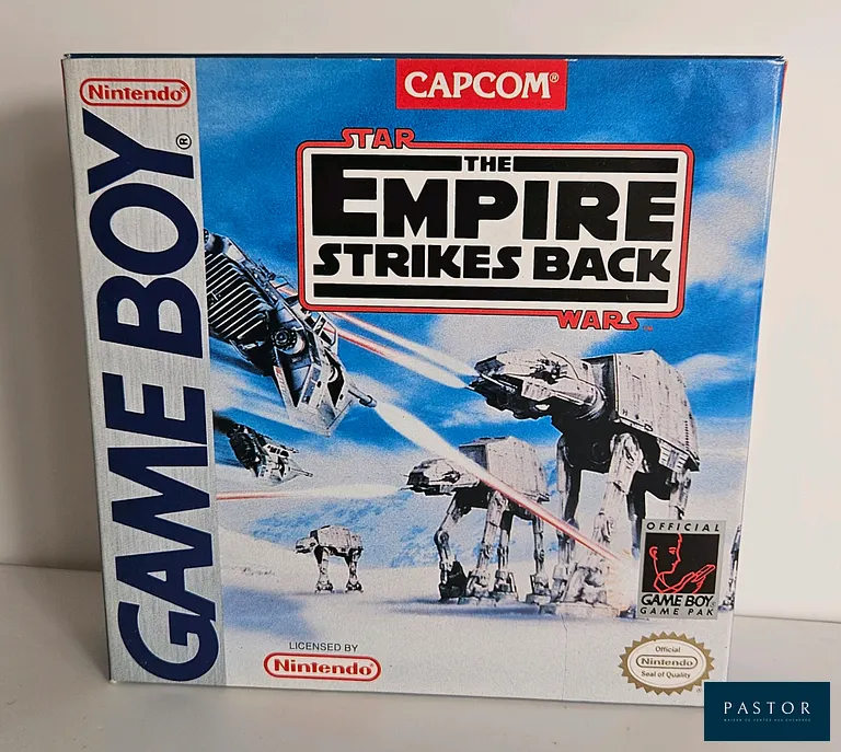 NINTENDO - GAME BOY. Jeu : Star Wars The Empire Strikers Back. Complet avec boite, notice et cartouche. Version US. TBE. Etat proche du neuf. Sortie : 1992