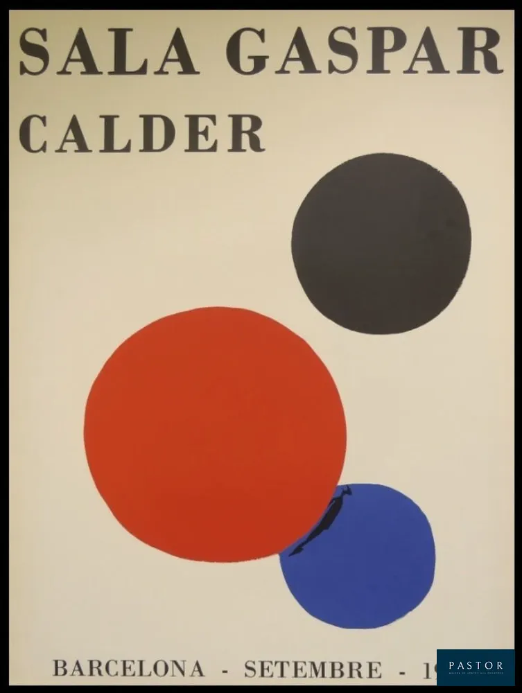 Alexander Calder (1898-1976)
Affiche originale d'exposition - Sala Gaspar - 1973
Barcelona

Dimension : 75 x 57 cm
très bon état


Expédition obligatoire, jusqu'à 5 Lithographies dans votre colis pour 14,76€ TTC en France Métropolitaine, et 29,64€ TTC pour l'Europe