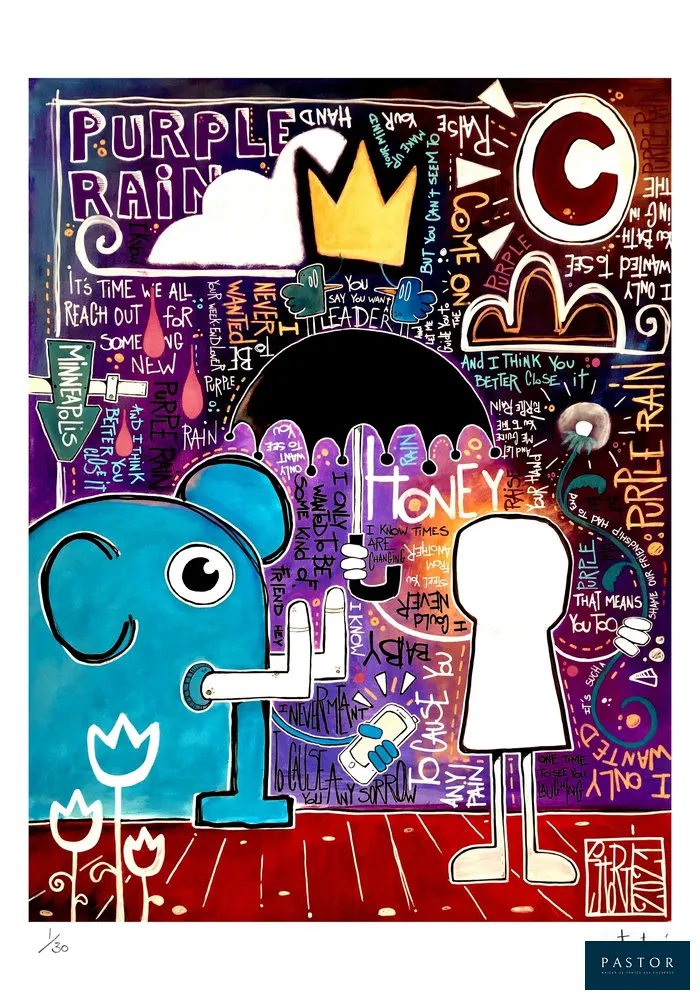 Yohan STORTI
Purple rain, 2022

Sérigraphie sur papier fine art Fabriano
Ref : Tintoretto Neve 240g
Epreuve signée et numérotée par l'artiste.
Numérotation aléatoire entre 1 et 30/30.
La numérotation peut différée de la photo
Dimensions : 70 x 50 cm
Édition limitée - 30 exemplaires
Excellent état, Jamais encadrée


Expédition obligatoire, jusqu'à 5 Lithographies dans votre colis pour 14,76€ TTC en France Métropolitaine, et 29,64€ TTC pour l'Europe