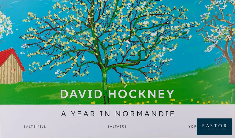David HOCKNEY (1937)
Une année en Normandie : Le cerisier en fleurs

Affiche originale en couleurs
Sur Vélin 100 x 58 cm

Excellent état

INFORMATION : Oeuvre faisant partie de la série "A year in Normandie" dessiné à l'Ipad durant les années 2020-2021


Expédition obligatoire, jusqu'à 5 Lithographies dans votre colis pour 14,76€ TTC en France Métropolitaine, et 29,64€ TTC pour l'Europe