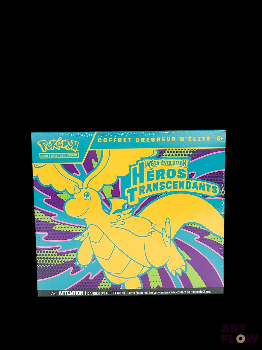 Coffret Pokémon - Elite Trainer Box (ETB) Série du bloc Méga-Evolution : Héros transcendants (ME2.5) Scellé et en Français Quelques trous dans le scellage (voir photos)