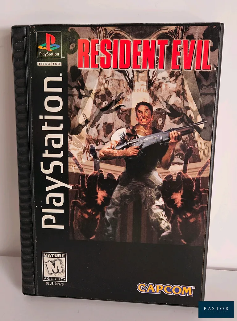 SEGA - SATURN - Jeu : Resident Evil. Complet avec boite, notice, CD. Version NTSC US. Rare. Sortie : 1996