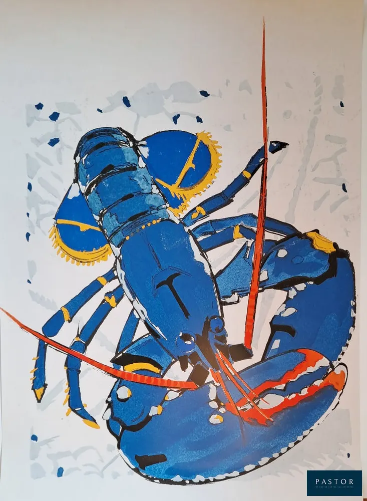 Mathurin Méheut (d'après) (1882-1958)
Le homard

Impression numérique sur papier 180 gr
Publié par le musée Mathurin Méheut
ADAGP 2023
70 x 50 cm

Excellent état

Informations : Illustration du livre Regarde (1929) de Colette


Expédition obligatoire, jusqu'à 5 Lithographies dans votre colis pour 14,76€ TTC en France Métropolitaine, et 29,64€ TTC pour l'Europe