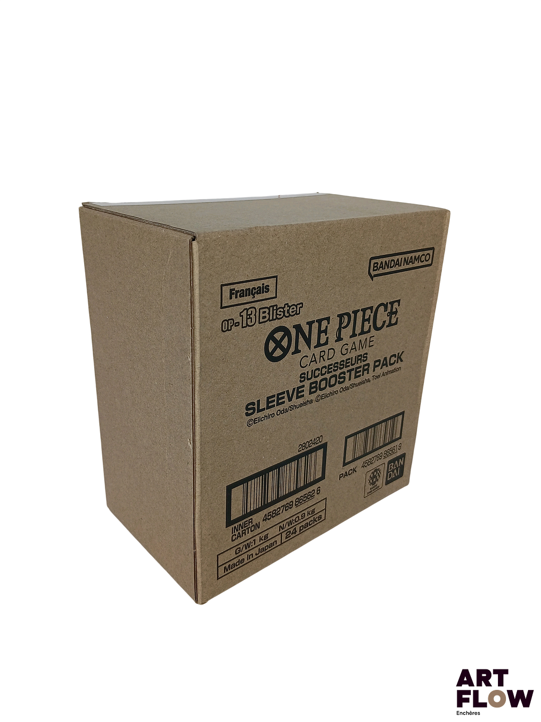 Case fermée boosters One Piece sous blisters cartonnés - Série Successeurs OP-13 Scellés. En français