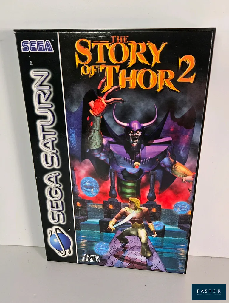 SEGA - SATURN. Jeu : The Story of Thor 2. Complet avec boite, notice, CD. Version PAL EUR. TBE. Rare. Sortie : 1996
