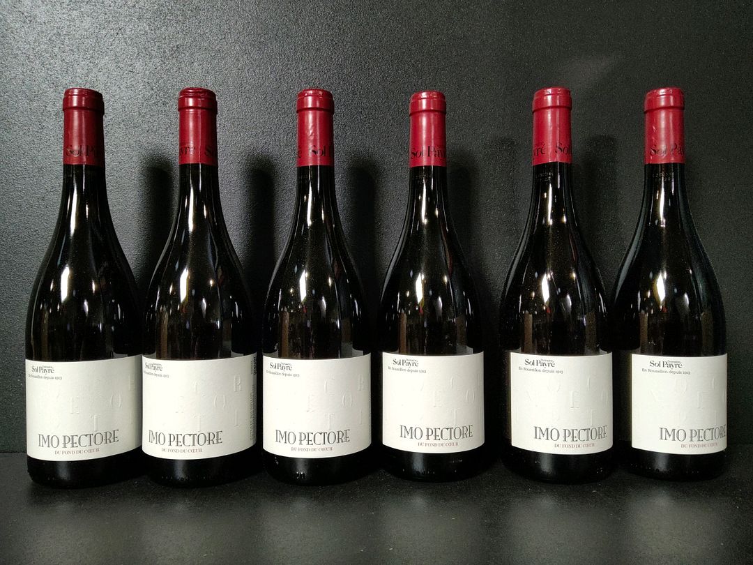 6 bouteilles de vin rouge Sol Payré Imo Pectore 2023