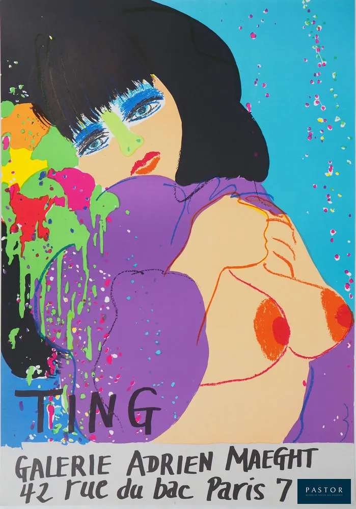 Walasse TING (1929-2010)
Bleue : Moment intime

Lithographie originale en couleurs
Signée dans la planche
Sur papier affiche 50 x 63 cm
Editée par les Ateliers Arte/Maeght (Paris)

Excellent état

INFORMATION : Affiche éditée à l'occasion de l'exposition de l'artiste à la galerie Maeght en 1974


Expédition obligatoire, jusqu'à 5 Lithographies dans votre colis pour 14,76€ TTC en France Métropolitaine, et 29,64€ TTC pour l'Europe
