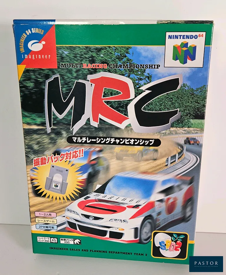 NINTENDO - N64 - Jeu : Mrc. Complet avec boite, notice, cartouche, cale. Version Japonais JAP. Sortie : 1997