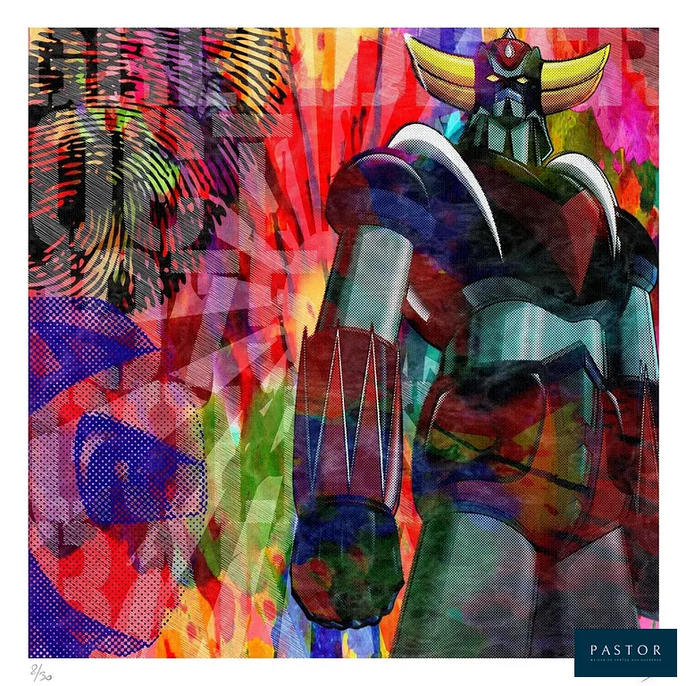 Vincent Sabatier
Goldorak II, 2019

Sérigraphie - signée et numérotée 08/30 - Papier d'art Fabriano 240g
Dimensions : 50 x 50 cm - Édition limitée à 30 exemplaires


Expédition obligatoire, jusqu'à 5 Lithographies dans votre colis pour 14,76€ TTC en France Métropolitaine, et 29,64€ TTC pour l'Europe