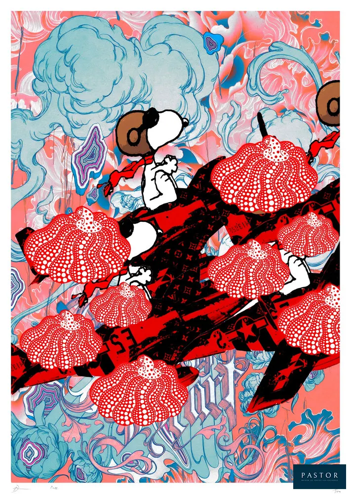 Death NYC
DEATHK263

Sérigraphie.
Édition limitée à 100 épreuves.
Numérotation d'épreuve aléatoire.
La numérotation peut différée de la photo
Taille : 45 x 32 cm - Papier d'art 300g

Certificat d'authenticité signé de l'artiste + cachet
Excellent état, Jamais encadrée


Expédition obligatoire, jusqu'à 5 Lithographies dans votre colis pour 14,76€ TTC en France Métropolitaine, et 29,64€ TTC pour l'Europe