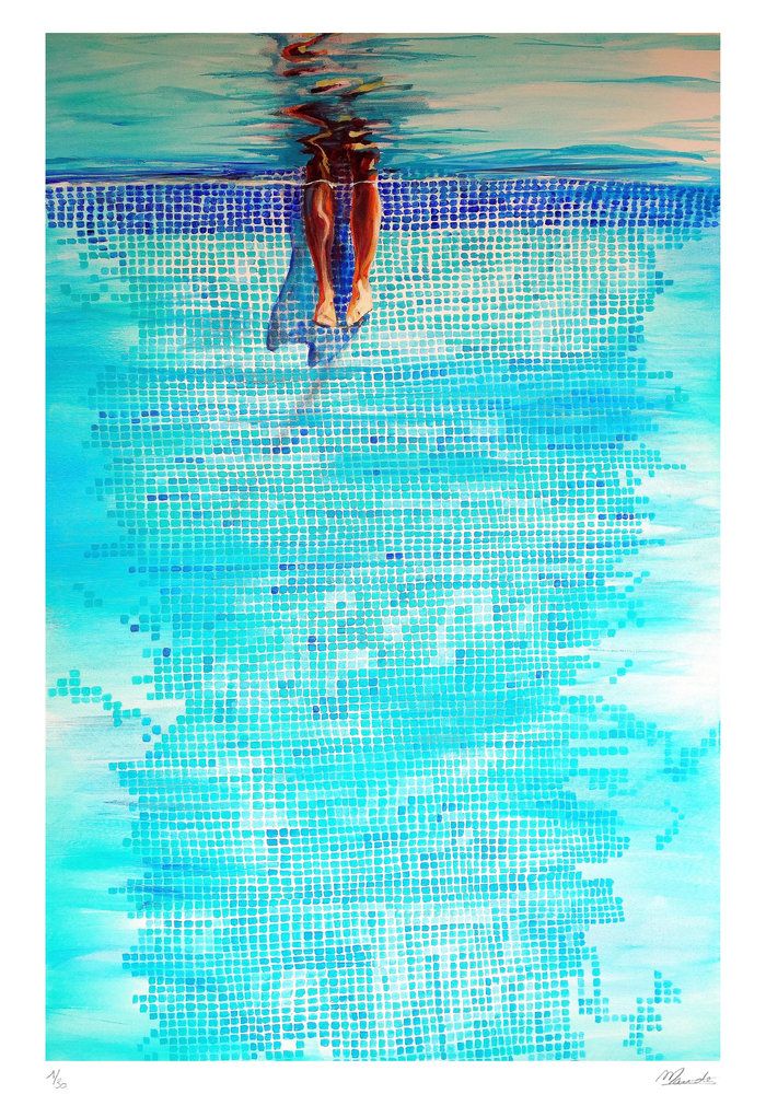 Maude OVIZE Jeux de jambes II, 2021 Tirage pigmentaire sur papier fine art Fabriano Ref : Tintoretto Neve 240g Epreuve signée et numérotée par l&rsquo;artiste. Numérotation aléatoire entre 1 et 30/30. La numérotation peut différée de la photo Dimensions : 49 x 70 cm Édition limitée – 30 exemplaires Excellent état, Jamais encadrée Expédition obligatoire, jusqu&rsquo;à 5 Lithographies dans votre colis pour 14,76€ TTC en France Métropolitaine, et 29,64€ TTC pour l&rsquo;Europe