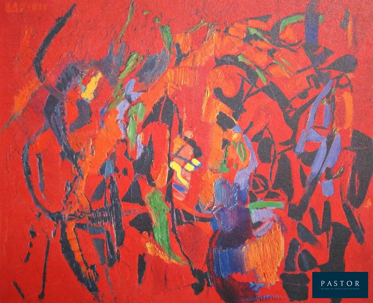 André LANSKOY (1902 - 1976) 
Rupture poétique, 1960 

Lithographie offset en couleurs sur papier vergé épais. Signé dans la plaque d'impression, en haut à gauche. Publié en 1960 par les éditions Peintres d'Aujourd'hui, éditeur Fernand Hazan à Paris, France. Imprimé d'après la peinture originale de 1959 par l'Atelier Clichés Union à Paris, France. Édition limitée. Dimensions de l'image : 20,2 x 24,8 cm Format du papier : 27,3 x 35,3 cm L'article est en très bon état.


Expédition obligatoire, jusqu'à 5 Lithographies dans votre colis pour 14,76€ TTC en France Métropolitaine, et 29,64€ TTC pour l'Europe