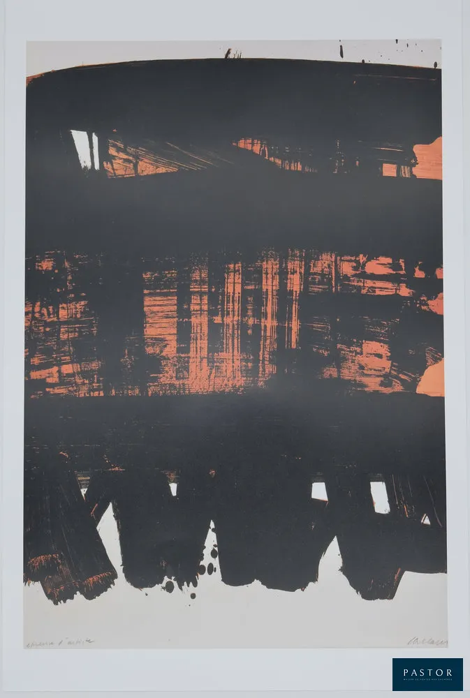 Pierre SOULAGES (1919-2022)
Lithographie n°22

Affiche éditée d'après la "Lithographie n°22" par le musée Soulages à Rodez (France)
Signée dans la planche
Sur papier épais 40 x 60 cm
Authentifiée par le cachet du Musée au verso

Excellent état


Expédition obligatoire, jusqu'à 5 Lithographies dans votre colis pour 14,76€ TTC en France Métropolitaine, et 29,64€ TTC pour l'Europe