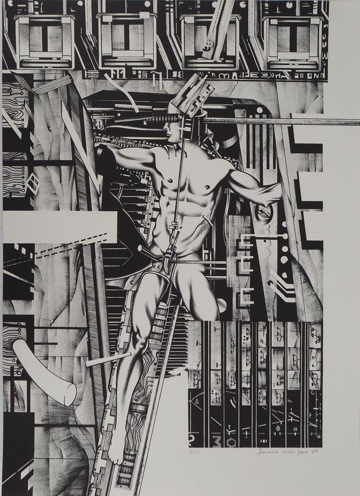 Francisco MELO Metropolis Lithographie originale Signée au crayon Sur Vélin d&rsquo;Arches 53 x 74 cm Imprimée dans les Ateliers Michel Cassé (Paris, France) Excellent état INFORMATION : Editée en 1984 par la Galerie Bellechasse Expédition obligatoire, jusqu&rsquo;à 5 Lithographies dans votre colis pour 14,76€ TTC en France Métropolitaine, et 29,64€ TTC pour l&rsquo;Europe