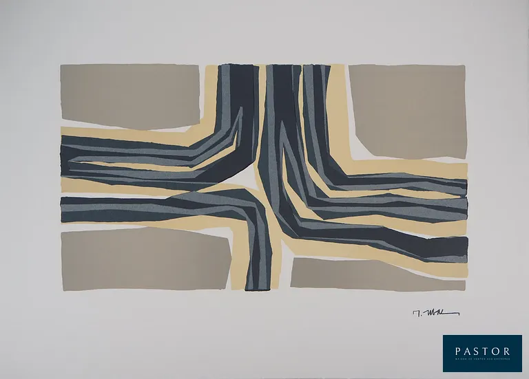 Raoul UBAC (1910-1985)
Composition en beige

Lithographie en couleurs
Signée dans la planche
Sur Vélin BFK Rives 65 x 47 cm

Excellent état


Expédition obligatoire, jusqu'à 5 Lithographies dans votre colis pour 14,76€ TTC en France Métropolitaine, et 29,64€ TTC pour l'Europe