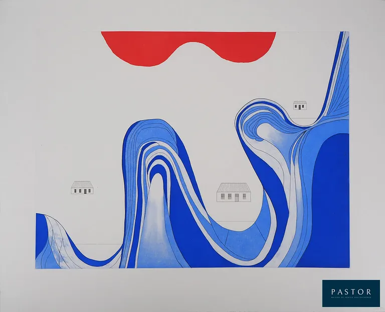 Louise Bourgeois (1911-2010)
Lac de montagne,

Gravure originale et aquatinte de 1997
Non signée
Sur vélin 60, 5 × 73,5 cm

Authentifiée par le cachet sec de l'éditeur (voir photo)
En excellent état


Expédition obligatoire, jusqu'à 5 Lithographies dans votre colis pour 14,76€ TTC en France Métropolitaine, et 29,64€ TTC pour l'Europe
