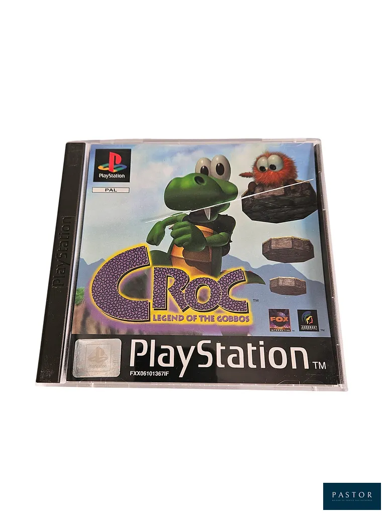 SONY - PS1 - Jeu : Croc Legend of Gobbos. Complet avec boite, notice, CD. Version PAL FRA. BE. Culte. Sortie : 1997