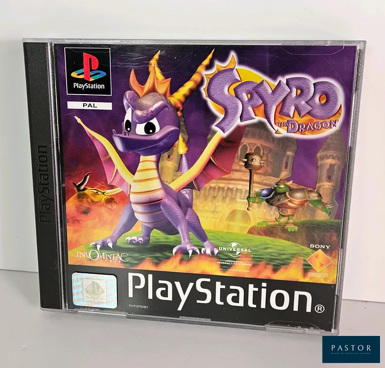 SONY - PS1 - Jeu : Spyro the Dragon. Complet avec boite, notice, CD. Version PAL FRA. Culte. Sortie : 1998