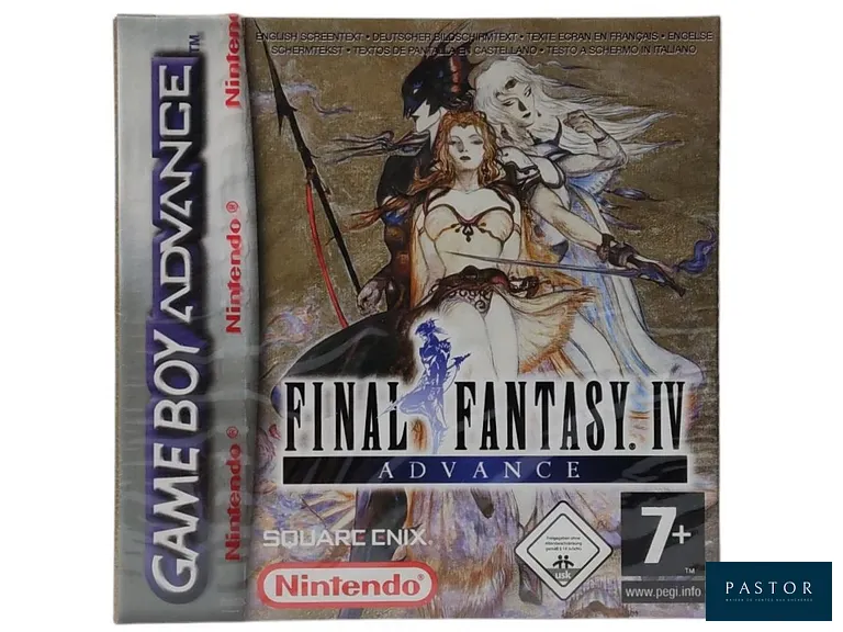 NINTENDO - GAMEBOY ADVANCE. Jeu :  Final Fantasy IV Advance. Neuf sous blister. Sortie : 2007. RPG - Neuf