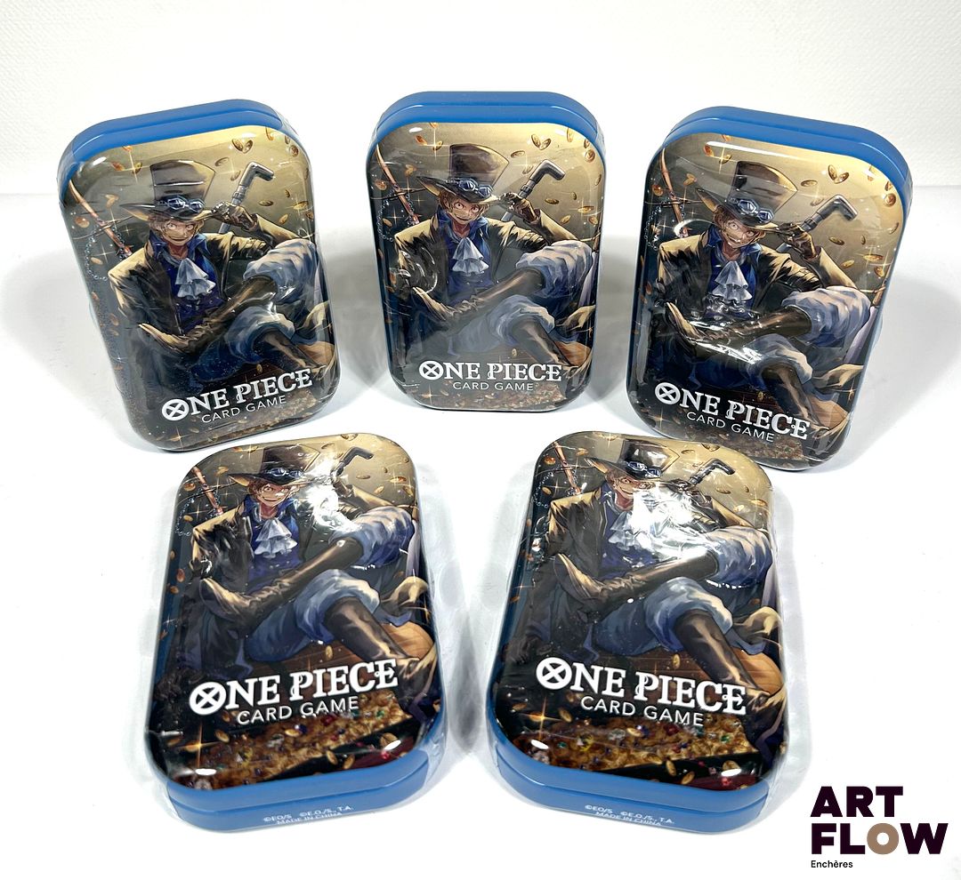 ONE PIECE Sabo Ensemble de 5 Tin pack set Vol 2 Neuf scellé