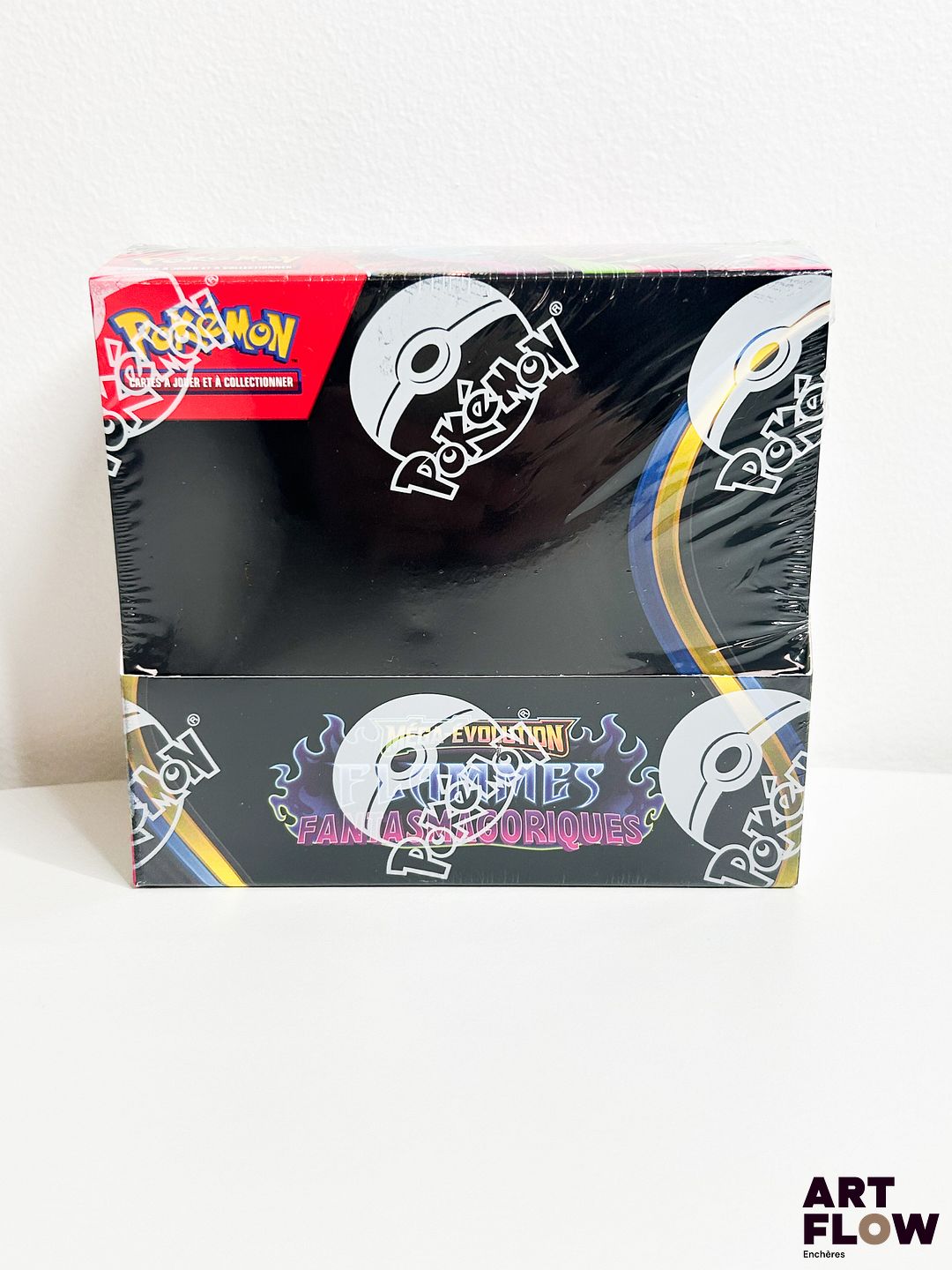 POKEMON Display Pokémon de 36 boosters Édition "Méga-Évolutions : Flammes Fantasmagoriques". Française Scellée.